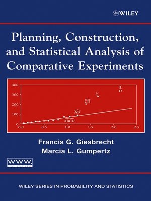 cover image of Planning, Construction, and Statistical Analysis of Comparative Experiments